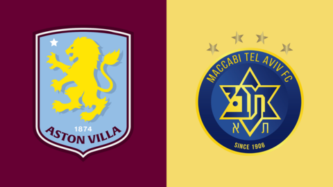 Aston Villa vs Maccabi Tel Aviv fixture graphic