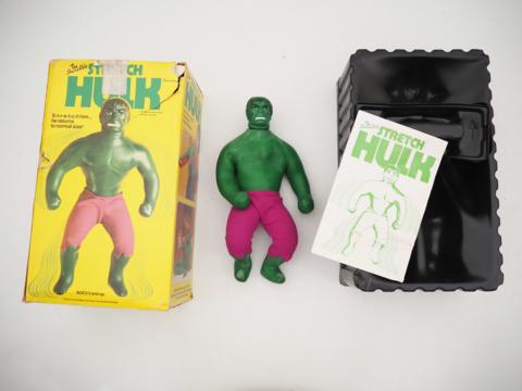 Hulk stretch toy and box