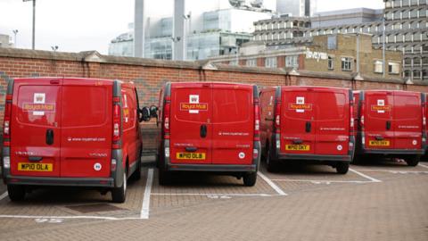 Royal Mail vans