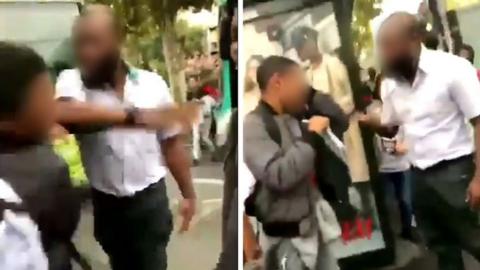 Bus driver slaps 12-year-old boy