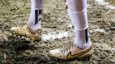 Tannadice Park pitch looking bare