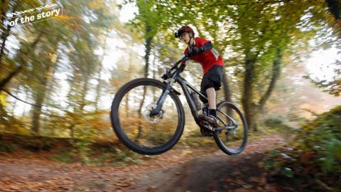 Boy on bike