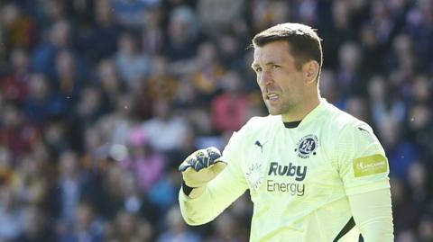 Jay Lynch looks on during Fleetwood Town's League Two fixture against Bradford City this season