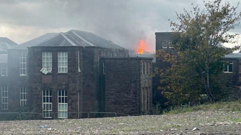 Dumfries fire