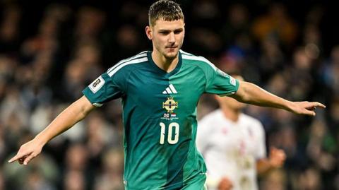 Jamie Donley celebrates