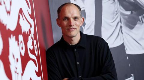 Thomas Tuchel after signing a contract extension as England head coach.