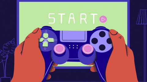 a graphic game controller