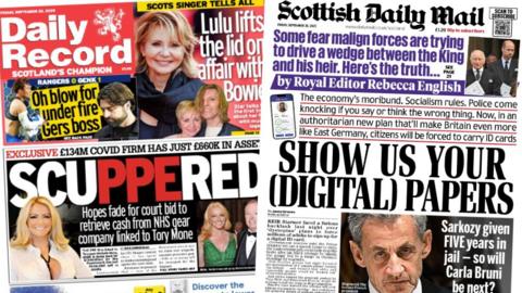 Scotland's papers: 26 September