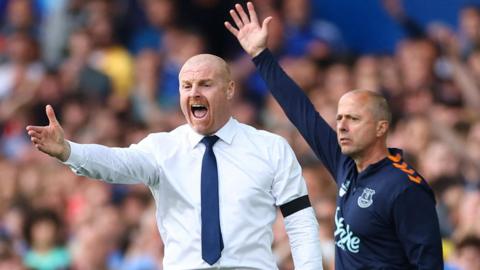 Sean Dyche and Ian Woan