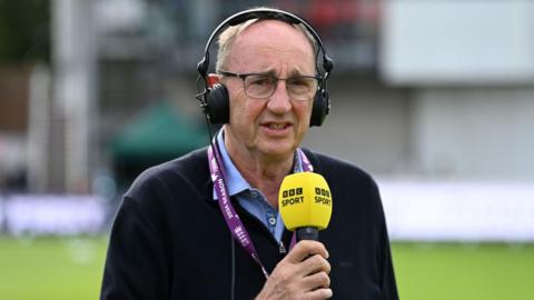 Test Match Special commentator Jonathan Agnew