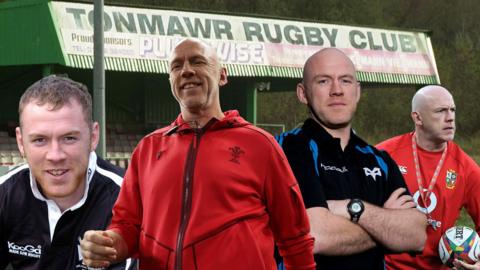 Steve Tandy in his different guises with Tonmawr, Neath, Ospreys, Wales and the British and Irish Lions