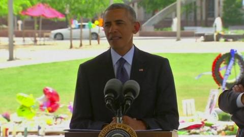 US President Barack Obama in Orlando