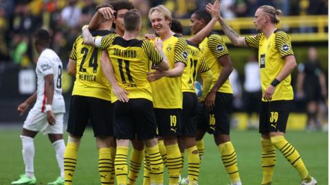 Borussia Dortmund celebration