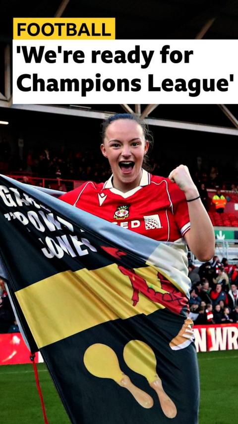 Midfielder Lili Jones on Wrexham's Uefa Women's Champions League draw