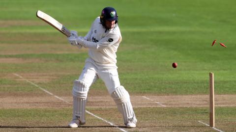 A fine knock by Glamorgan's Colin Ingram was finally ended by Matt Taylor for 84