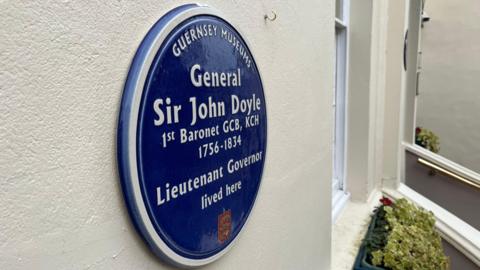 Blue plaque