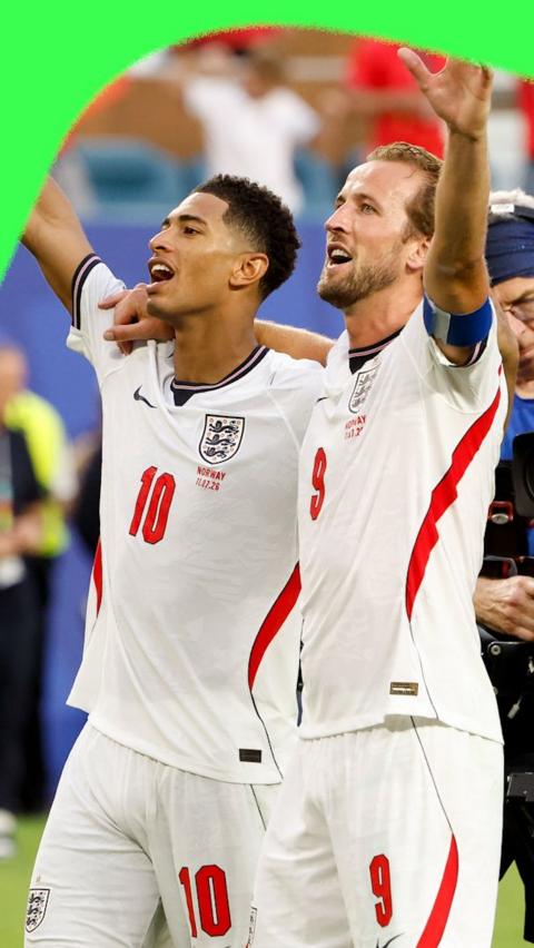 Jude Bellingham and Harry Kane