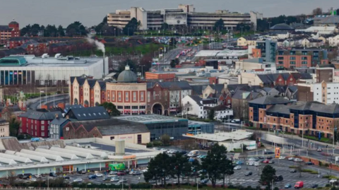 Swansea city centre