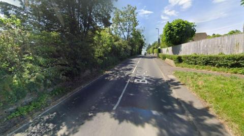 The B402 near Malmesbury