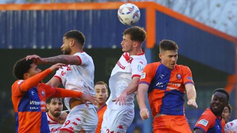 Action from Braintree Town v Truro City