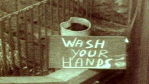 Wash your hands sign