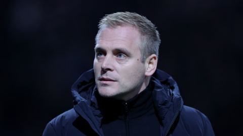 Norwich City head coach Johannes Hoff Thorup