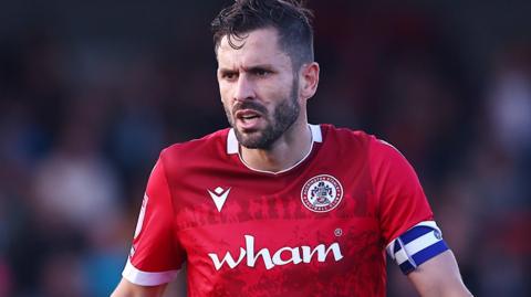 Seamus Conneely in action for Accrington Stanley
