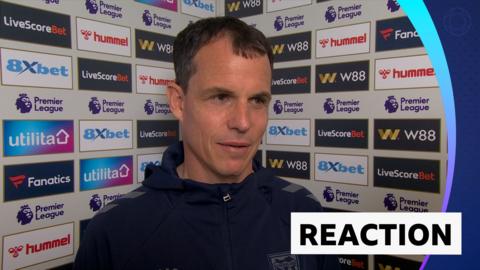 Regis Le Bris is all smiles as he celebrates Sunderland joining the Europa League following their win against Chelsea in the last match of the 2025-26 Premier League season.