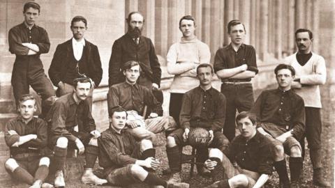 The Aberystwyth University football team 1894-1895