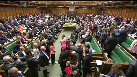 SNP MPs walked out of the Commons