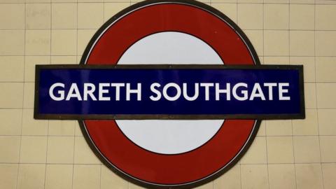 Renamed Southgate station
