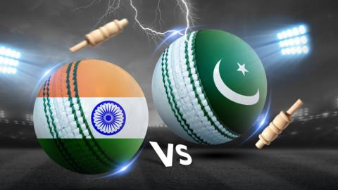 India vs Pakistan graphic