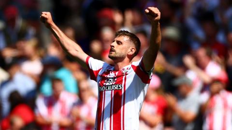 Southampton's Jack Stephens celebrates