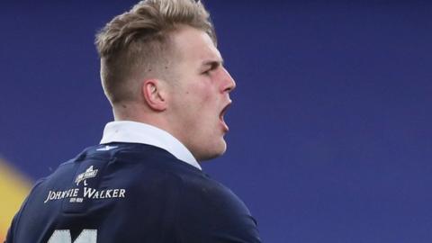 After scoring a try on his Scotland debut against Georgia at Murrayfield in October, Duhan van der Merwe followed up with tries against Italy and Ireland