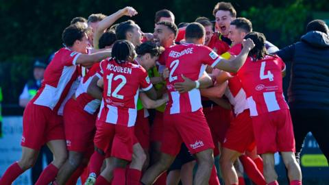 Hornchurch celebrate