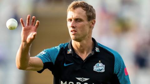 Worcestershire's Charlie Morris took career-best figures against Leicestershire in 2019 when he claimed 7-45