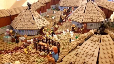 Lego hillfort