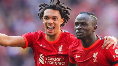 Trent Alexander-Arnold & Sadio Mane