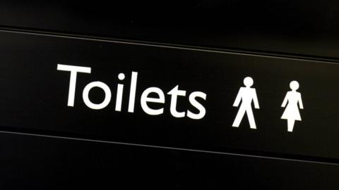 Toilets sign