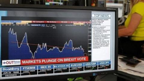 City trader on the morning after the 2016 Brexit referendum