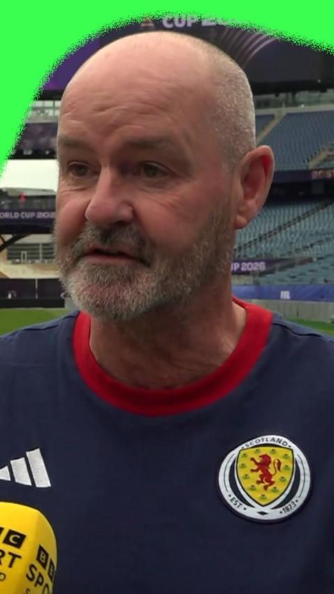 Scotland head coach Steve Clarke