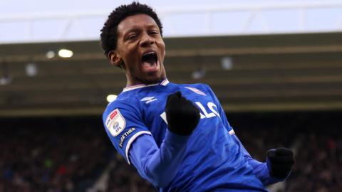 Ipswich Town's Jaden Philogene