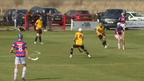 Dealbh de gheama eadar An Gearasdan is Ceann a' Ghiùthsaich