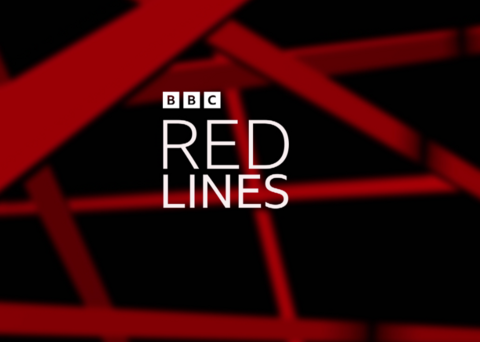 the logo of the Red Lines