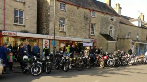 Peter Hammond Motorcycles shopfront