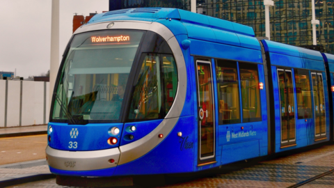 West Midlands Metro tram