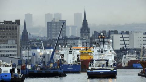 Aberdeen harbour