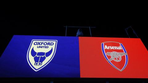 Oxford United- Arsenal FA Cup tie