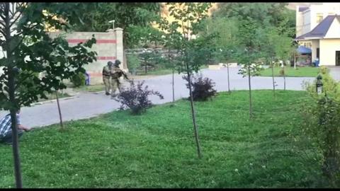 Special forces enter the compound