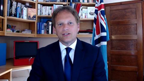 Transport secretary Grant Shapps